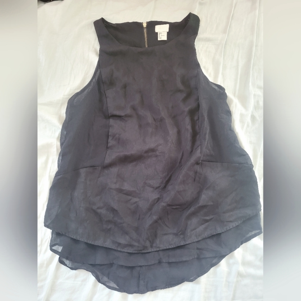 H&M - Black Tank - size 4